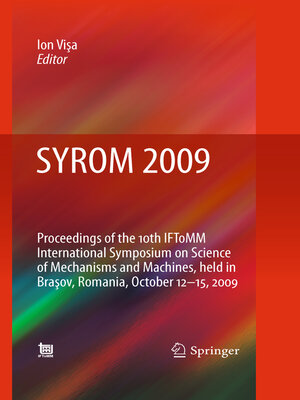 cover image of SYROM 2009